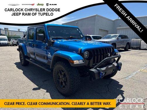 Hydro Blue Pearlcoat 2021 Jeep Gladiator Willys 4x4