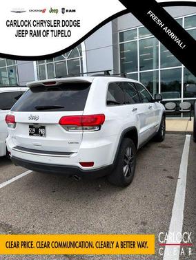 Bright White Clearcoat 2017 Jeep Grand Cherokee Limited