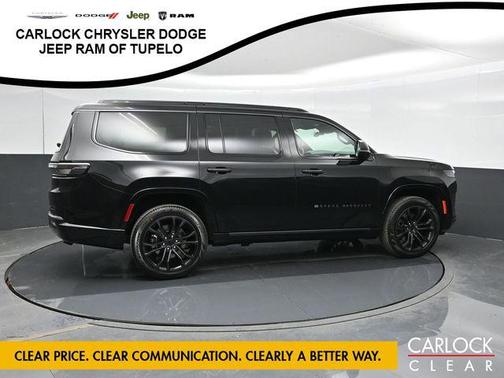 High Gloss Black 2026 Jeep Grand Wagoneer Summit Obsidian 4x4