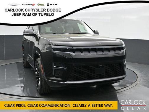 High Gloss Black 2026 Jeep Grand Wagoneer Summit Obsidian 4x4