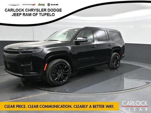 High Gloss Black 2026 Jeep Grand Wagoneer Summit Obsidian 4x4