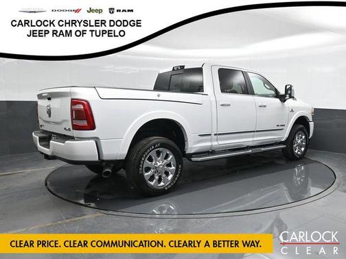 Bright White Clearcoat 2024 RAM 2500 Limited Crew Cab 4x4 6'4' Box