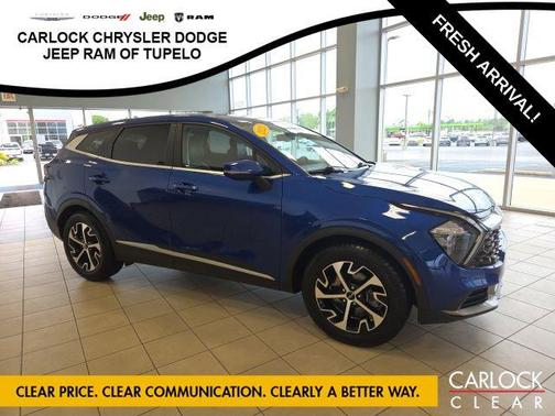 Sapphire Blue 2023 Kia Sportage EX