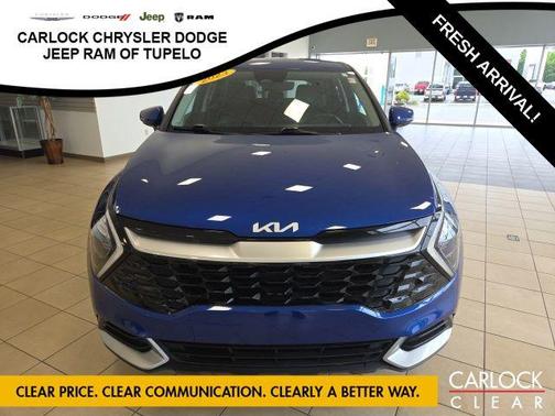 Sapphire Blue 2023 Kia Sportage EX