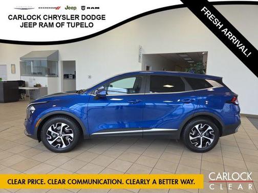 Sapphire Blue 2023 Kia Sportage EX