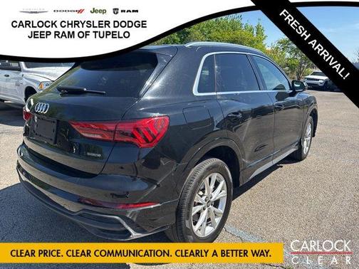 Black Metallic 2023 Audi Q3 Premium 45 TFSI S line quattro Tiptronic