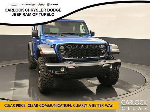 Hydro Blue Pearlcoat 2026 Jeep Wrangler Willys