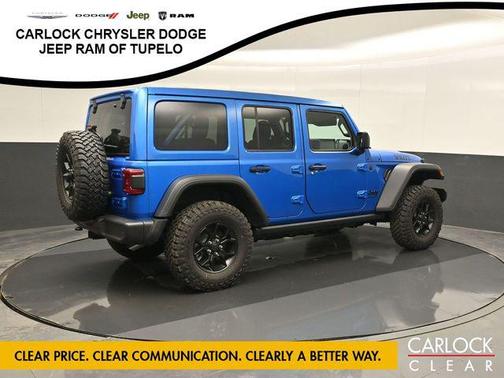 Hydro Blue Pearlcoat 2026 Jeep Wrangler Willys