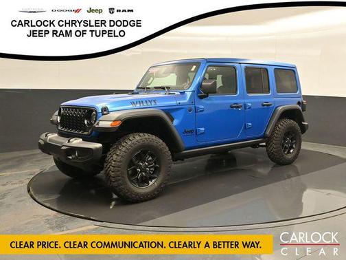 Hydro Blue Pearlcoat 2026 Jeep Wrangler Willys