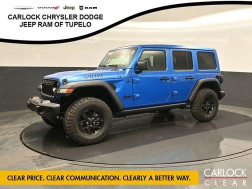 Hydro Blue Pearlcoat 2026 Jeep Wrangler Willys