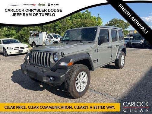 Sting-Gray Clearcoat 2023 Jeep Wrangler Sport S