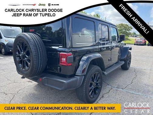 Black Clearcoat 2025 Jeep Wrangler 4xe Sahara