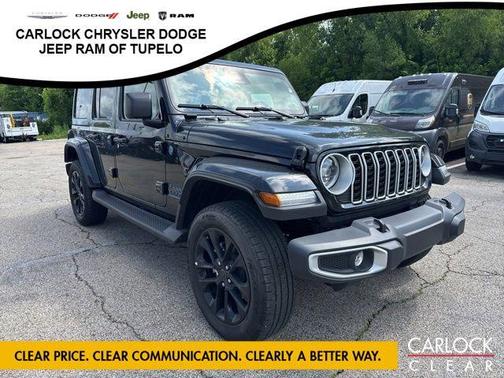 Black Clearcoat 2025 Jeep Wrangler 4xe Sahara