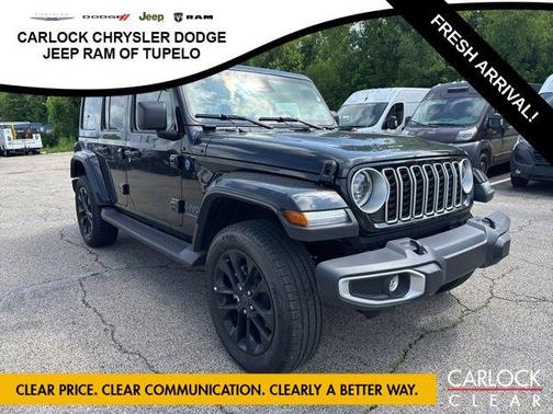 Black Clearcoat 2025 Jeep Wrangler 4xe Sahara