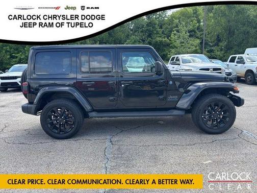 Black Clearcoat 2025 Jeep Wrangler 4xe Sahara