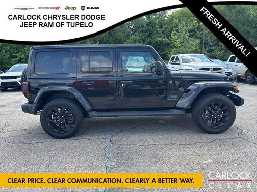 Black Clearcoat 2025 Jeep Wrangler 4xe Sahara