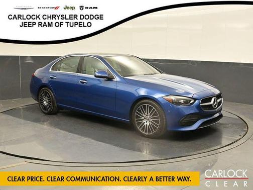 Starling Blue Metallic 2023 Mercedes-Benz C-Class Sedan