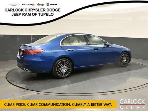 Starling Blue Metallic 2023 Mercedes-Benz C-Class Sedan