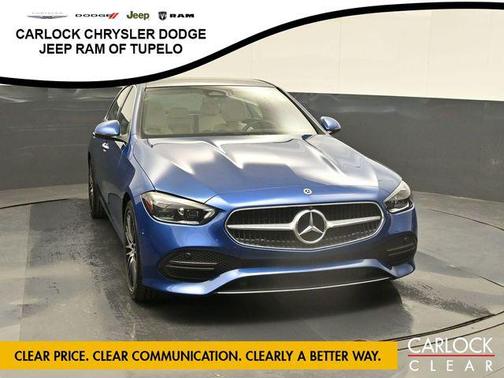 Starling Blue Metallic 2023 Mercedes-Benz C-Class Sedan