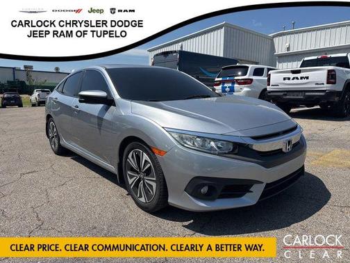 Lunar Silver Metallic 2016 Honda Civic EX-T
