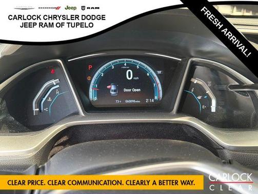 Lunar Silver Metallic 2016 Honda Civic EX-T