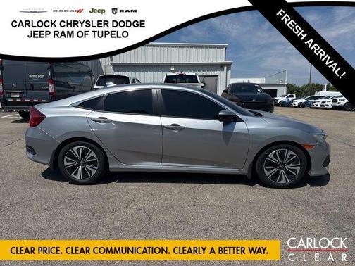 Lunar Silver Metallic 2016 Honda Civic EX-T