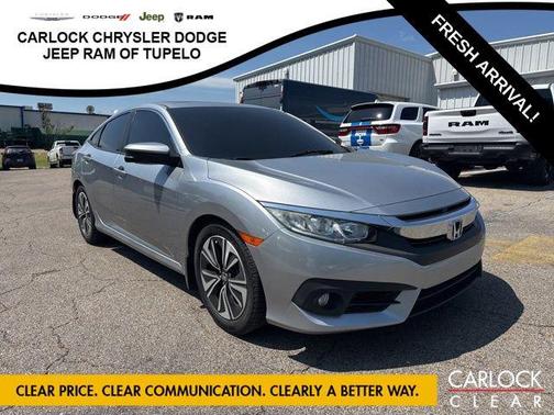 Lunar Silver Metallic 2016 Honda Civic EX-T
