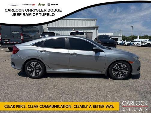 Lunar Silver Metallic 2016 Honda Civic EX-T