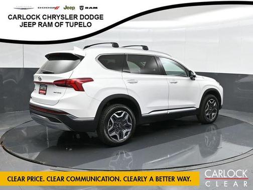 Serenity White Pearl 2023 Hyundai SANTA FE HEV SEL Premium