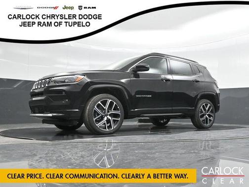 Diamond Black Crystal Pearlcoat 2025 Jeep Compass Limited