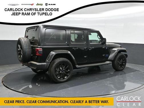 Black Clearcoat 2025 Jeep Wrangler 4xe Sahara