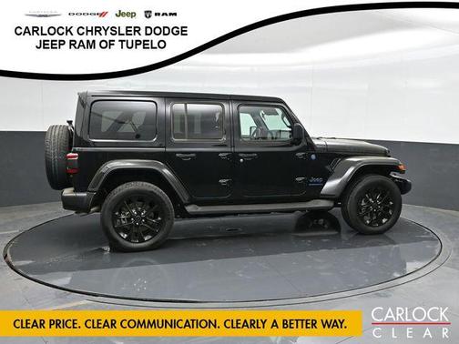 Black Clearcoat 2025 Jeep Wrangler 4xe Sahara