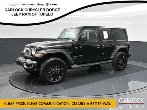 Black Clearcoat 2025 Jeep Wrangler 4xe Sahara