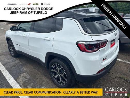 Bright White Clearcoat 2025 Jeep Compass Limited