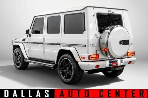 Pearl White 2015 Mercedes-Benz G-Class G 63 AMG