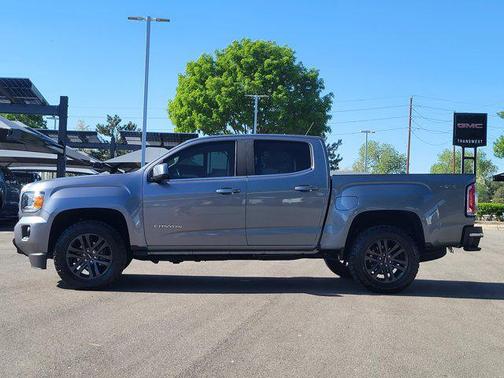 Satin Steel Metallic 2019 GMC Canyon SLE