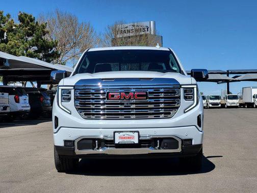Glacier White Tricoat 2026 GMC Sierra 1500 Denali