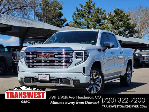 Glacier White Tricoat 2026 GMC Sierra 1500 Denali