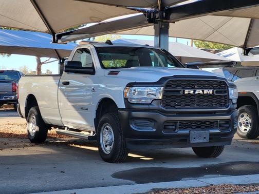 Bright White Clearcoat 2022 RAM 2500 Tradesman Regular Cab 4x4 8' Box