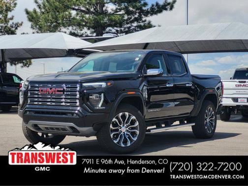 Onyx Black 2025 GMC Canyon Denali