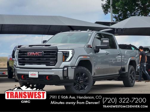 Sterling Metallic 2024 GMC Sierra 2500 AT4
