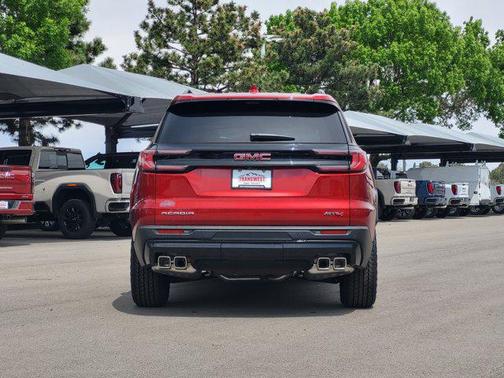Volcanic Red Tintcoat 2026 GMC Acadia AT4 AWD