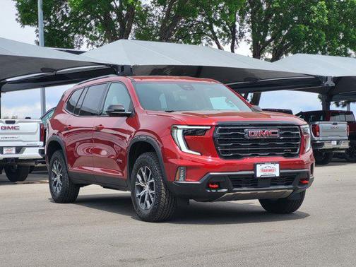 Volcanic Red Tintcoat 2026 GMC Acadia AT4 AWD