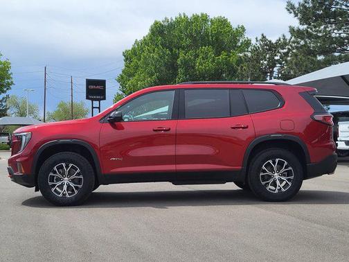 Volcanic Red Tintcoat 2026 GMC Acadia AT4 AWD