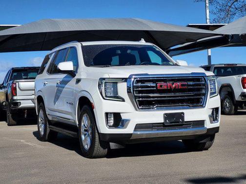 Summit White 2022 GMC Yukon SLT