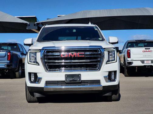 Summit White 2022 GMC Yukon SLT