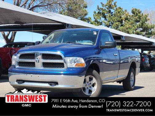 Deep Water Blue Pearl 2010 Dodge Ram 1500 TRX