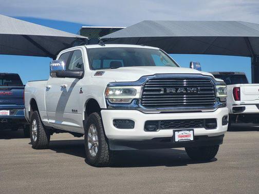 Bright White Clearcoat 2024 RAM 2500 Laramie Crew Cab 4x4 6'4' Box