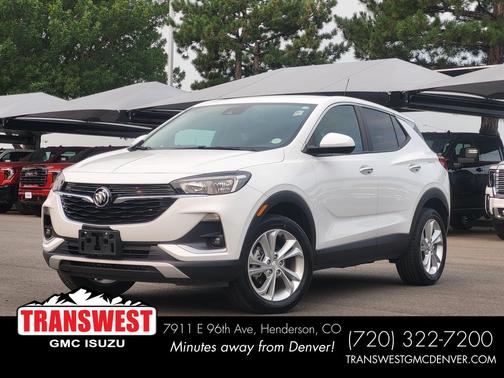 Summit White 2021 Buick Encore GX Preferred