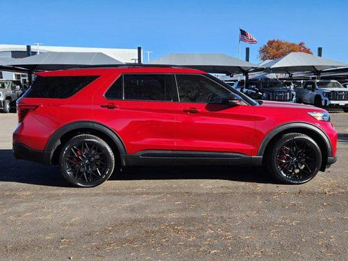 Rapid Red Metallic Tinted Clearcoat 2021 Ford Explorer ST
